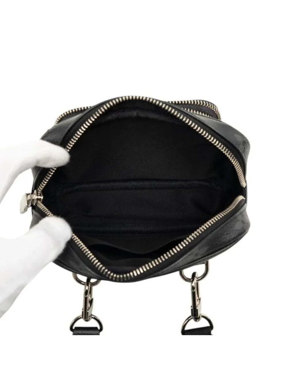 Louis Vuitton Monogram Eclipse Outdoor Pochette Crossbody Shoulder Bag Noir